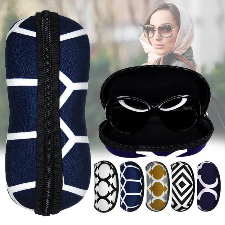 خرید کیف عینک زیپی مخمل با قیمت مناسب