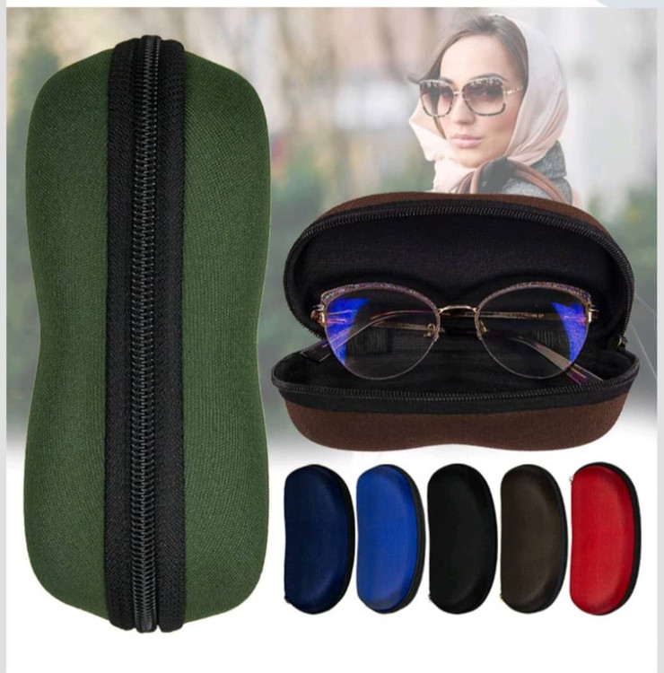 خرید کیف عینک زیپی ساده با قیمت مناسب