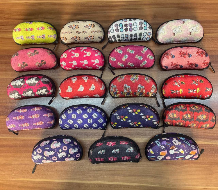 خرید کیف عینک زیپی رنگی و طرحدار با قیمت مناسب