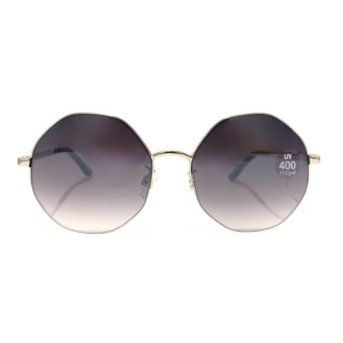 عینک آفتابی چند ضلعی فلزی