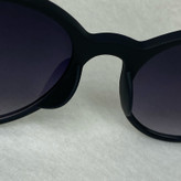 عینک آفتابی مدل گرد قهوهای